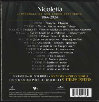 16CD/Box Set Nicoletta: L'intégrale