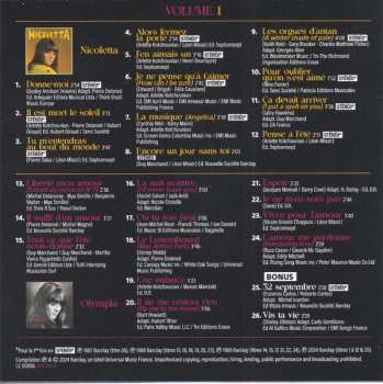 16CD/Box Set Nicoletta: L'intégrale