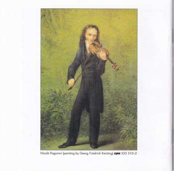 CD Niccolò Paganini: String Quartet No. 3 - Three Duetti Concertanti