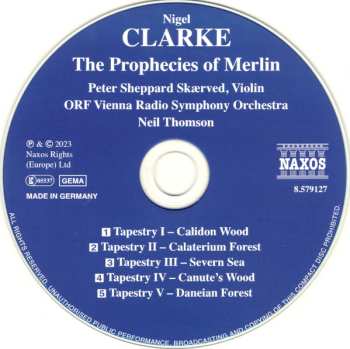 CD ORF Radio-Symphonieorchester Wien: The Prophecies Of Merlin