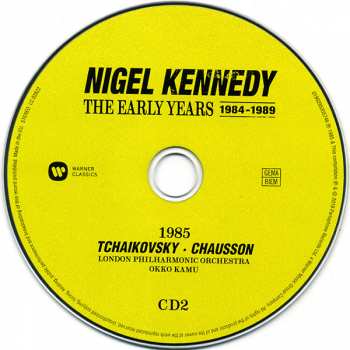 7CD/Box Set Nigel Kennedy: The Early Years 1984-1989