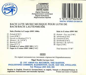 CD Nigel North: Bach Lute Music