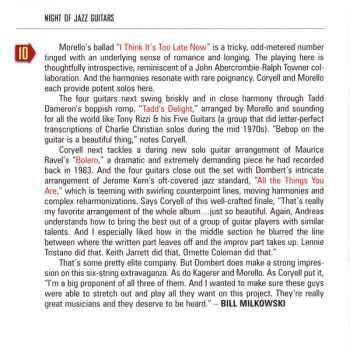 CD Night Of Jazz Guitars: Night Of Jazz Guitars