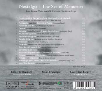 CD Xavier Díaz-Latorre: Nostalgia - The Sea Of Memories