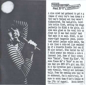 CD Nikki & The Corvettes: Nikki And The Corvettes