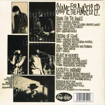 SP Nikki Sudden: Shame For The Angels EP. LTD | CLR