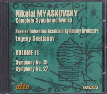 CD Russian State Symphony Orchestra: Complete Symphonic Works • Volume 11: Symphony No. 15, Symphony No. 27