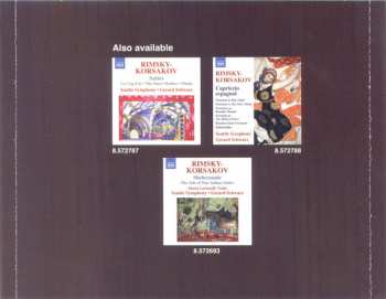 CD Nikolai Rimsky-Korsakov: Symphonies Nos. 1 And 3
