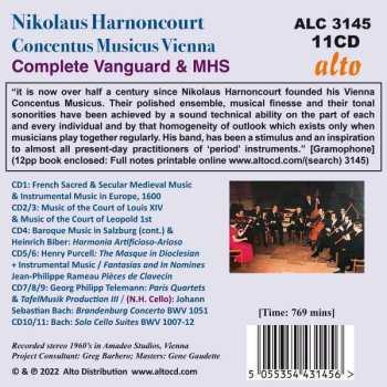11CD Nikolaus Harnoncourt: Complete Vanguard & MHS Recordings