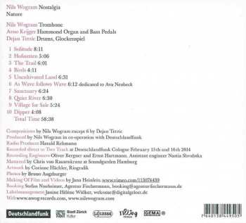 CD Nils Wogram's Nostalgia: Nature