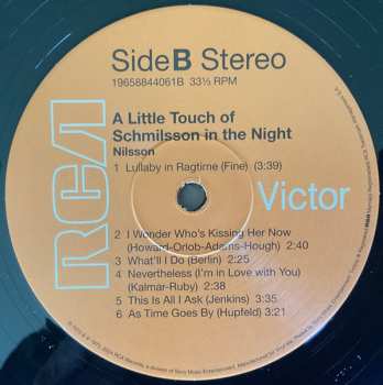 LP Harry Nilsson: A Little Touch Of Schmilsson In The Night
