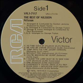 LP Harry Nilsson: The Best Of Nilsson