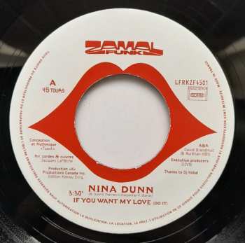 SP Nina Dunn: If You Want My Love / Stay And Dance
