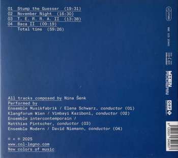 CD Nina Šenk: November Night