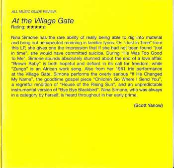 CD Nina Simone: At The Village Gate