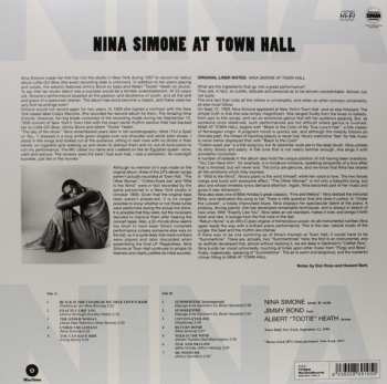 LP Nina Simone: Nina Simone At Town Hall LTD