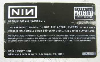 LP Nine Inch Nails: Not The Actual Events LTD