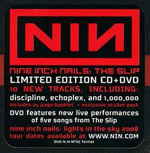 CD/DVD Nine Inch Nails: The Slip LTD | NUM | DIGI