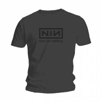 Merch Nine Inch Nails: T-shirt Now I'm Nothing 