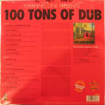 LP Niney The Observer: Channel One Presents 100 Tons Of Dub