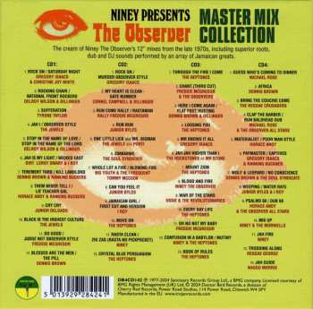 4CD/Box Set Niney The Observer: The Observer Master Mix Collection