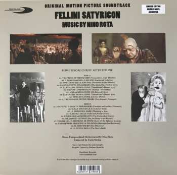 LP Nino Rota: Fellini Satyricon - Original Motion Picture Soundtrack LTD | CLR