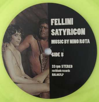 LP Nino Rota: Fellini Satyricon - Original Motion Picture Soundtrack LTD | CLR