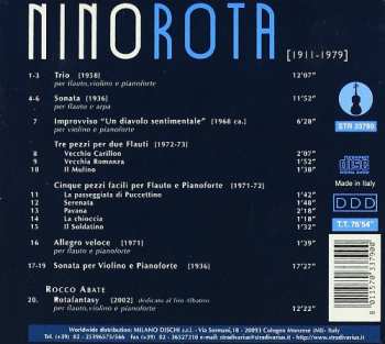 CD Nino Rota: Improvviso 