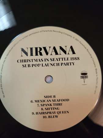 2LP Nirvana: Christmas In Seattle 1988 (Sub Pop Launch Party)