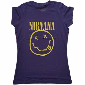 Merch Nirvana: Women's T-shirt Yellow Smiley 