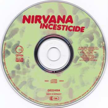 CD Nirvana: Incesticide