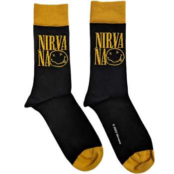 Merch Nirvana: Ankle Socks Logo Nirvana Stacked
