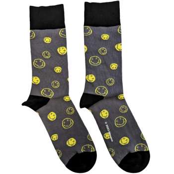 Merch Nirvana: Ankle Socks Mixed Happy Faces
