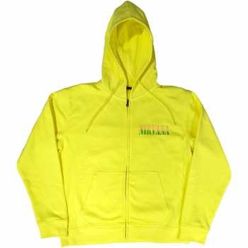 Merch Nirvana: Sweatshirt With Zipper Sorbet Ray Smiley