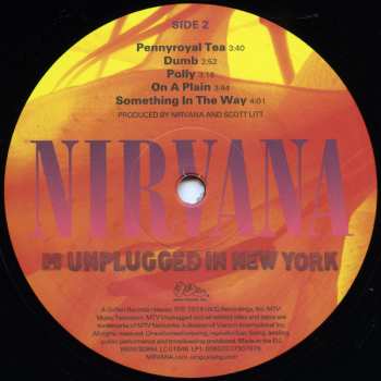 2LP Nirvana: MTV Unplugged In New York