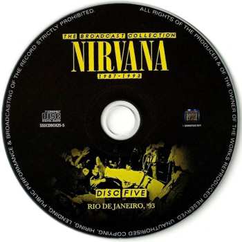 5CD/Box Set Nirvana: The Broadcast Collection 1987- 1993