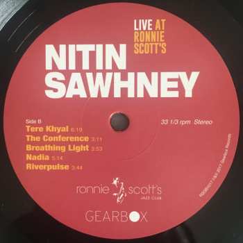 LP Nitin Sawhney: Live At Ronnie Scott's