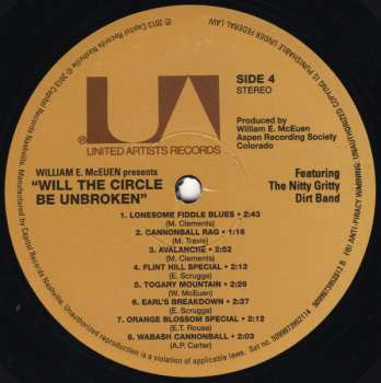 3LP Nitty Gritty Dirt Band: Will The Circle Be Unbroken
