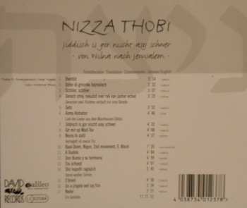 CD Nizza Thobi: Jiddisch Is Gor Nischt Asoj Schwer -Von Wilna Nach Jerusalem-