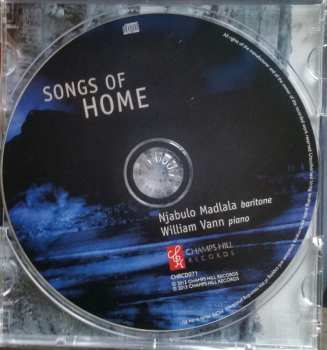 CD William Vann: Songs Of Home