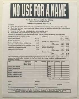 LP No Use For A Name: Don't Miss The Train