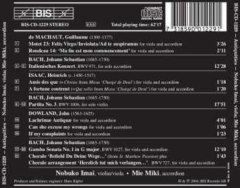 CD Nobuko Imai: Antiquities