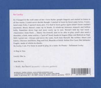 CD Noël Akchoté: So Lucky