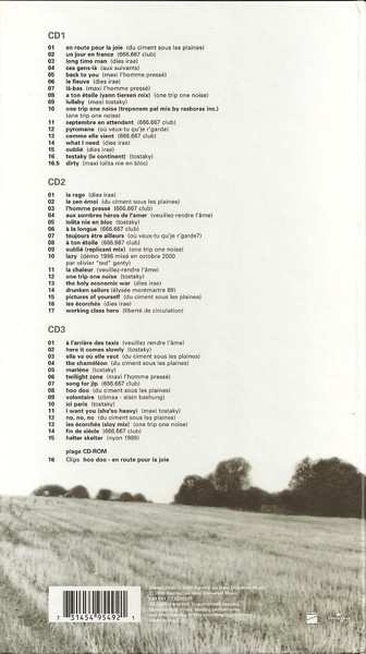 3CD/Box Set Noir Désir: En Route Pour La Joie