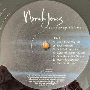 LP Norah Jones: Come Away With Me