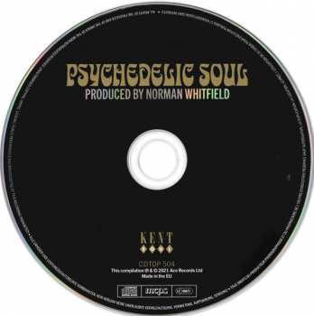 CD Norman Whitfield: Psychedelic Soul (Produced By Norman Whitfield)