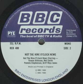 LP Not The Nine O'Clock News: Not The Nine O'Clock News... CLR