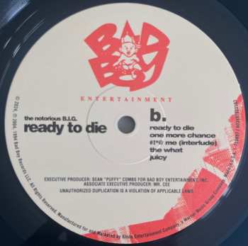 2LP Notorious B.I.G.: Ready To Die CLR | LTD