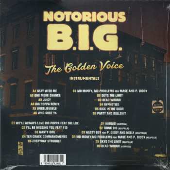 2LP Notorious B.I.G.: The Golden Voice (Instrumentals)