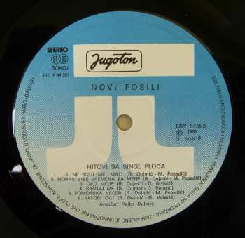 LP Novi Fosili: Hitovi Sa Singl Ploča